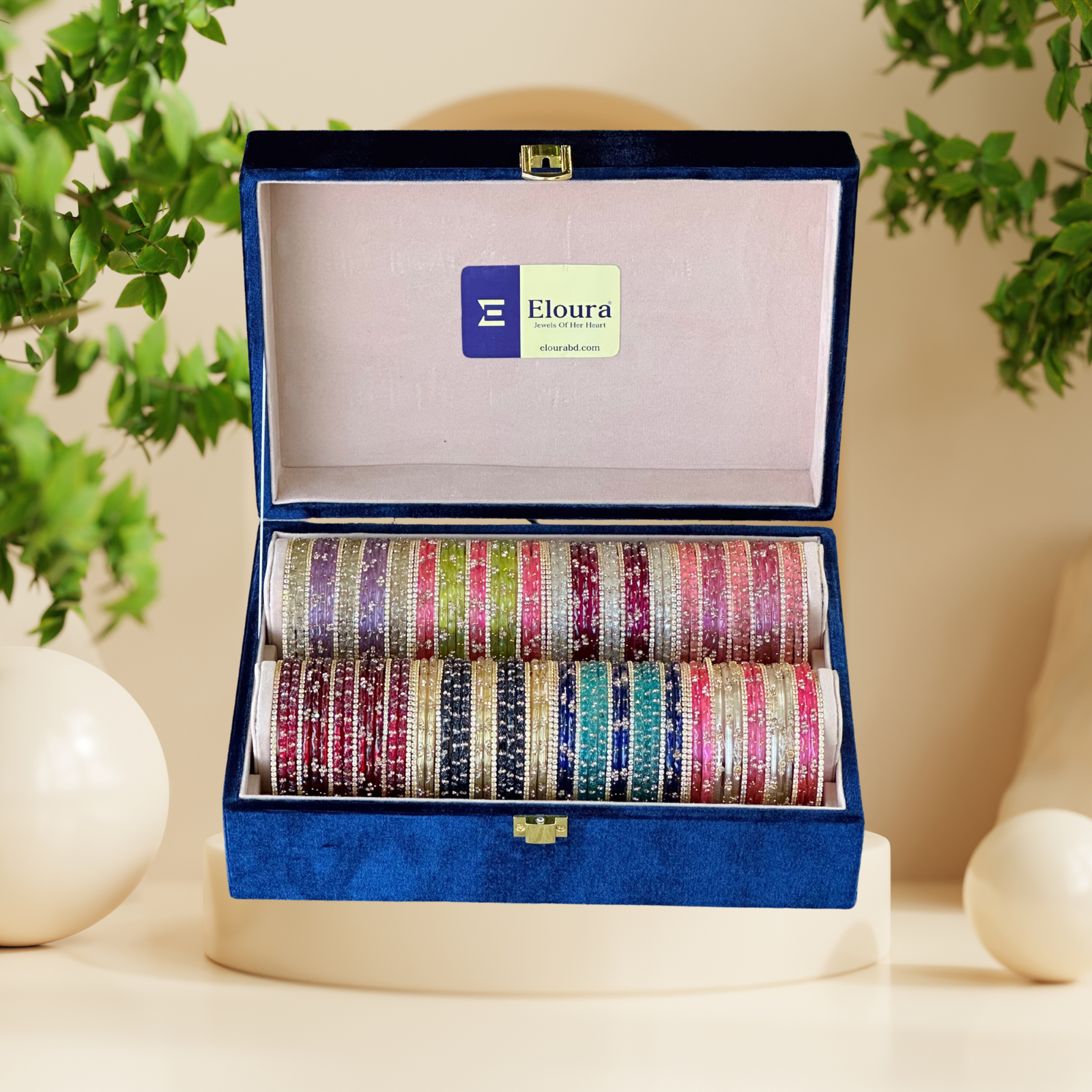 Premium Custom 8 Set Combo Dual Color With Double Stand Premium Velvet Box