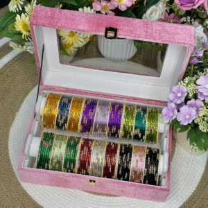 6 Set Dual Color Custom Set With Double Stand Premium Velvet Box