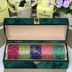 5 Dozen Crystal Cut With Single Stand Premium Velvet Box 2