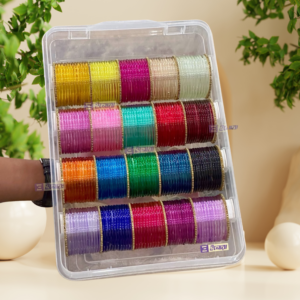 20 Color Glossy Jelly & 24Pcs Glass Kundon